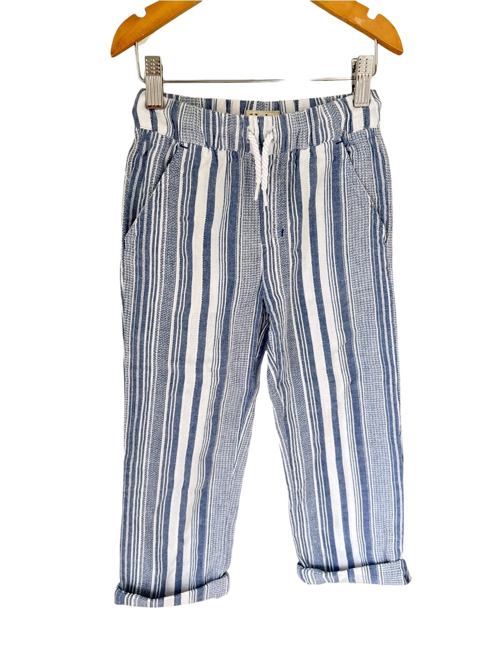 Hatley Blue and White Striped Nautical Beachy Pants